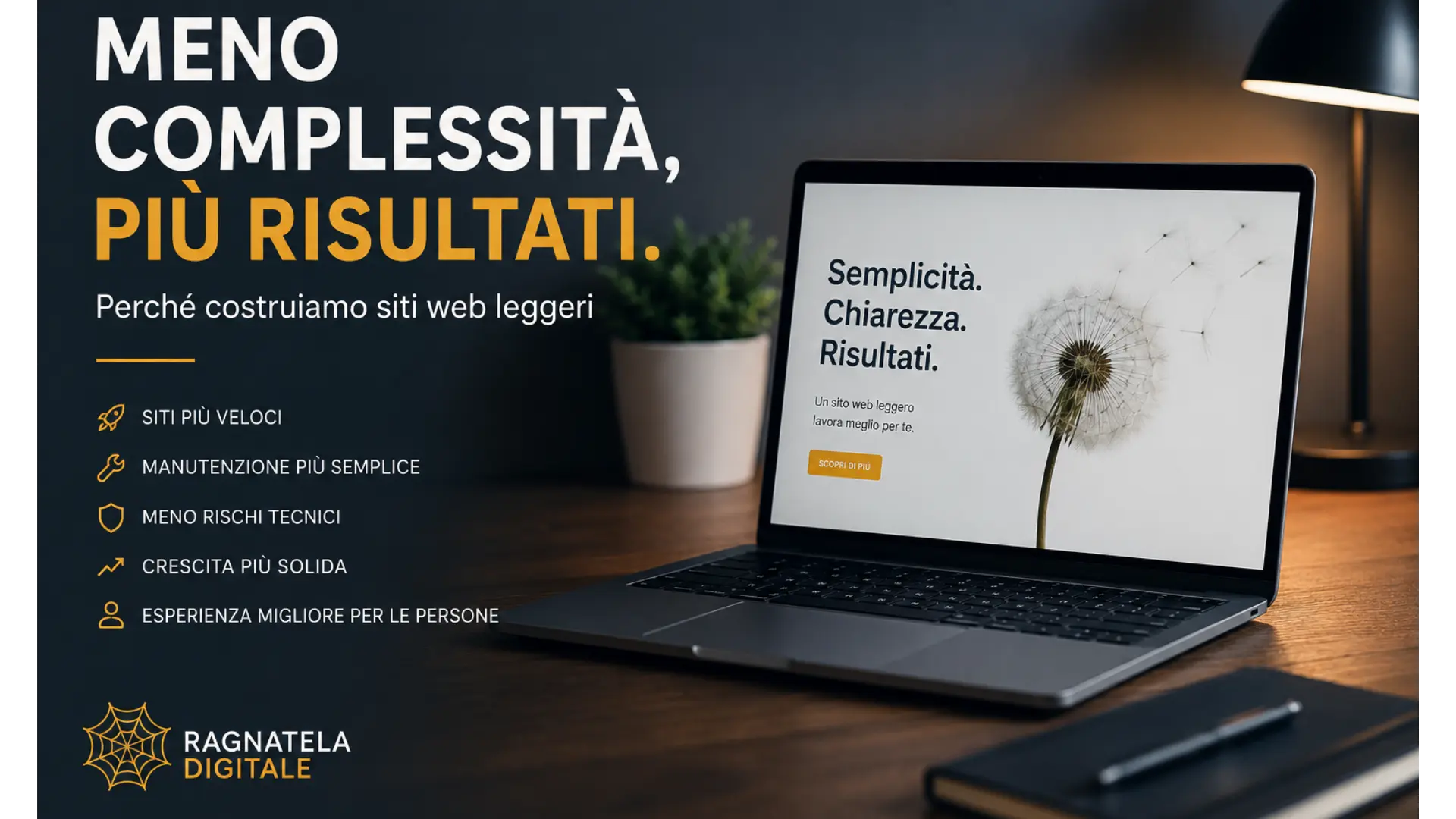 siti web leggeri